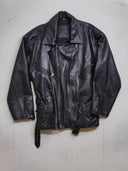 Vintage Leather Biker Jacket