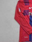 Vintage Nike FC Barcelona Long Sleeve Football Jersey