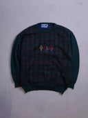 50% Wool Vintage Golf Sweater