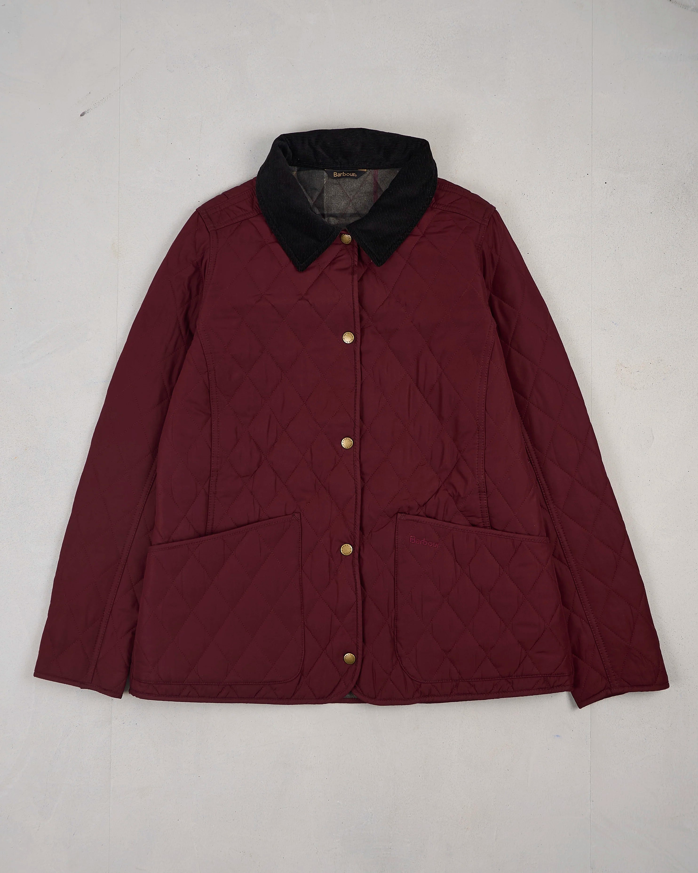 Maroon 2025 barbour jacket