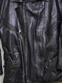 Vintage Leather Biker Jacket