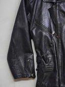 Vintage Leather Biker Jacket
