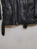 Vintage Leather Biker Jacket