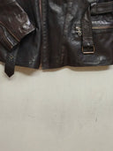 Vintage Route 66 Leather Jacket