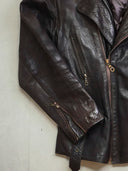 Vintage Route 66 Leather Jacket