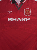 Vintage Umbro Manchester United Football Jersey