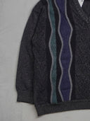 Vintage Knitted Sweater 50% Wol