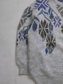 Vintage Knitted Sweater 50% Wool