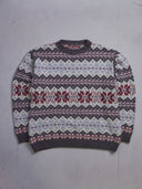 Vintage Knitted Sweater 60% Wool