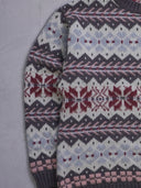 Vintage Knitted Sweater 60% Wool