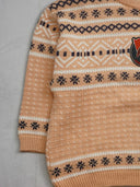 Vintage Knitted Sweater 50% Wool
