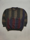 Vintage Knitted Sweater 50% Wool