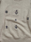 Vintage Knitted Sweater 50% Wool
