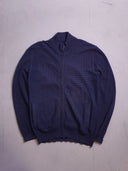 Vintage State Of Art Zip-up Sweater