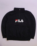 Vintage Fila Quarter-zip Sweatshirt