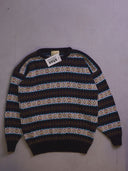 Vintage Crewneck Patterned Sweater