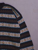 Vintage Crewneck Patterned Sweater
