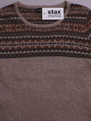 Vintage Stax Fair Isle Knit Sweater
