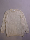 Vintage Stax Cable Knit Crewneck Sweater