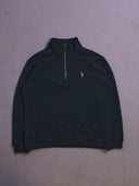 Vintage Polo Ralph Lauren Quarter-zip Sweatshirt