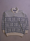 Vintage Stax Knit Polo Sweater