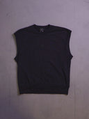 Vintage Adidas Sleeveless Sweatshirt / Crew Vest