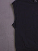 Vintage Adidas Sleeveless Sweatshirt / Crew Vest