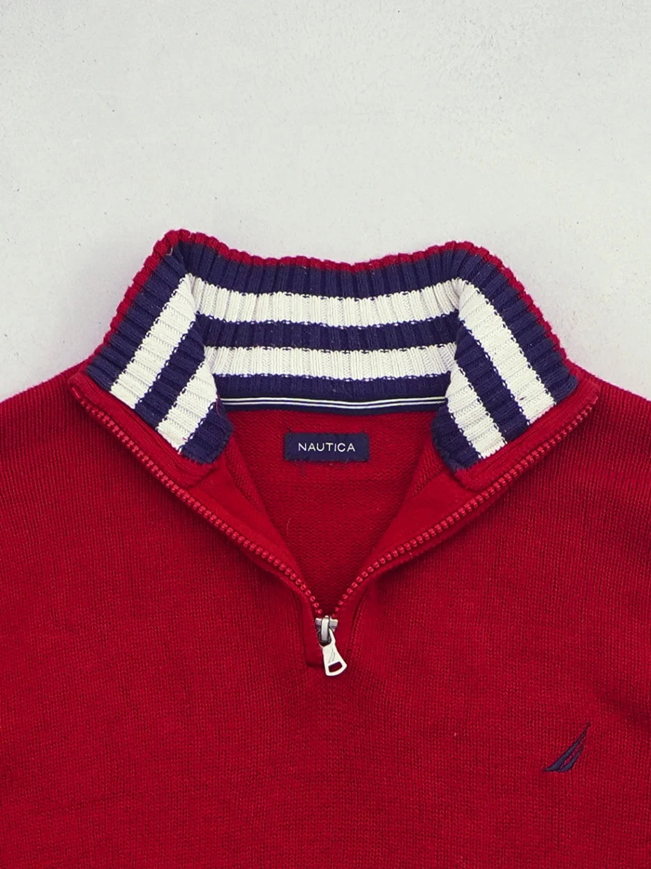 Vintage Nautica 1/4 Zip sweater