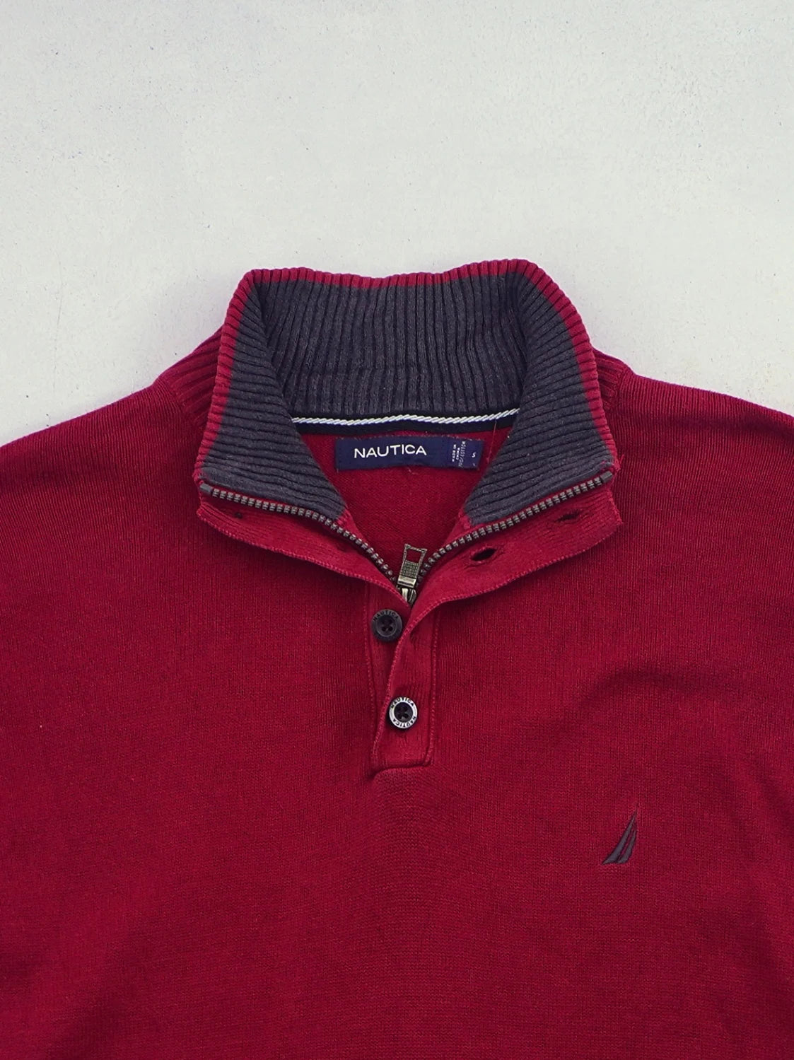 Vintage Nautica 1/4 Zip sweater