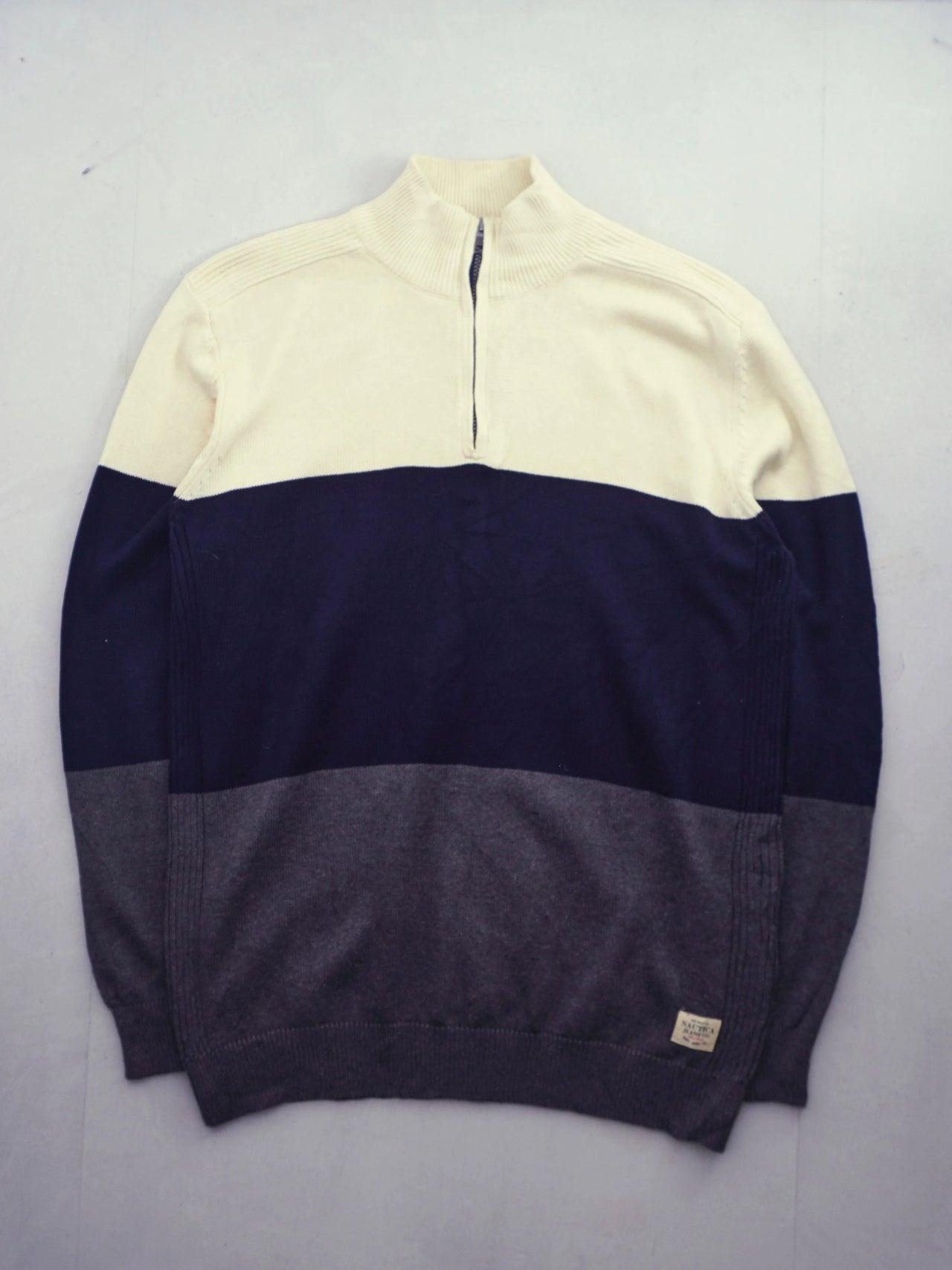 Vintage Nautica Jeans Co. 1/4 Zip Sweater