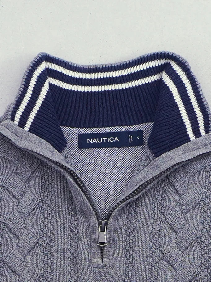 Vintage Nautica 1/4 Zip Sweater