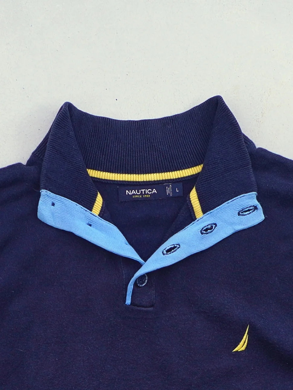 Vintage Nautica 1/4 Zip Sweater