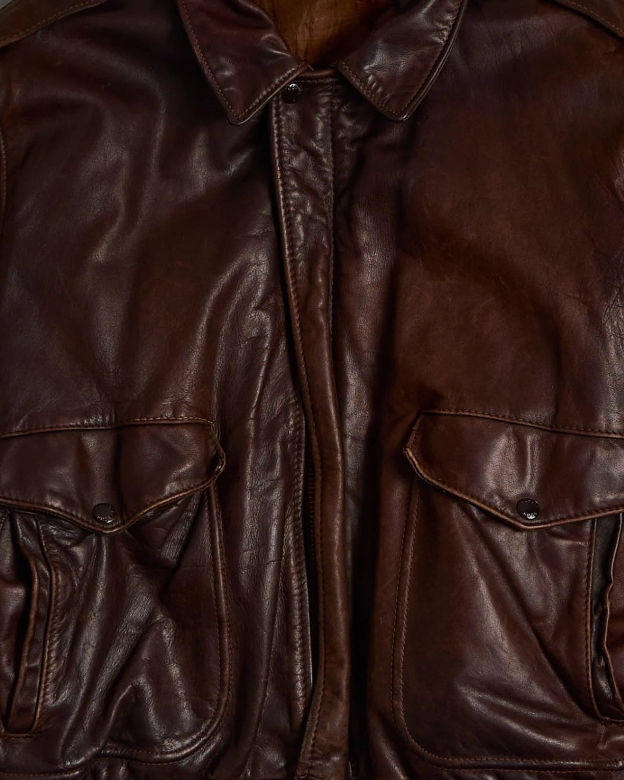 Vintage Leather Bomber Schott NYCJacket