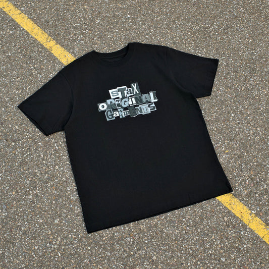 Stax Original Garments T-shirt Black