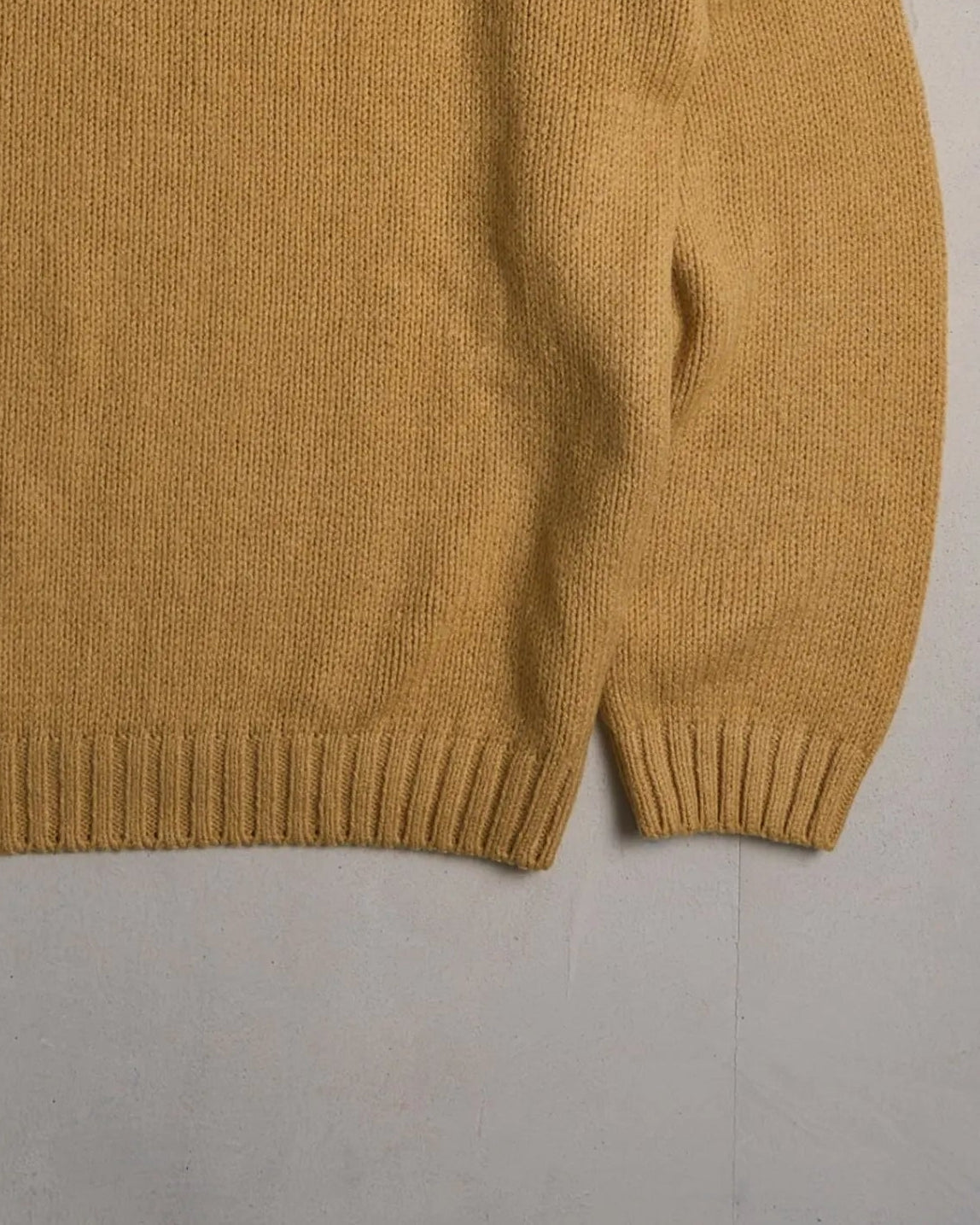 Vintage Mustard Sweater