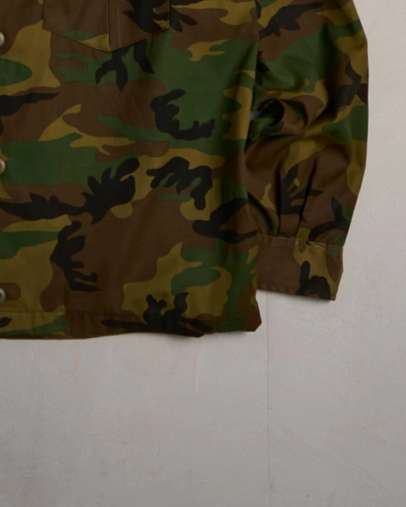 Vintage Military Camo Jacket