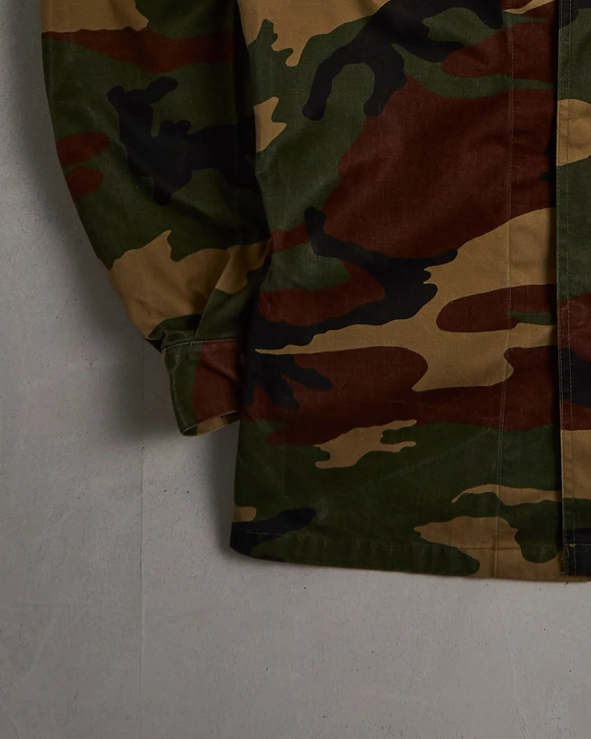 Vintage Military Camo Jacket