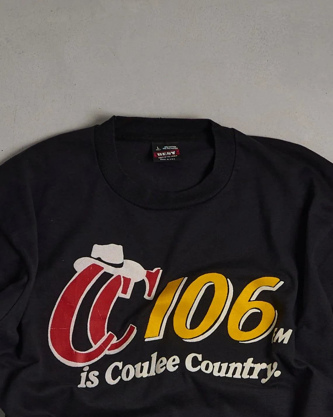 Vintage 'Coulee Country' Graphic Single Stitch T-Shirt Top