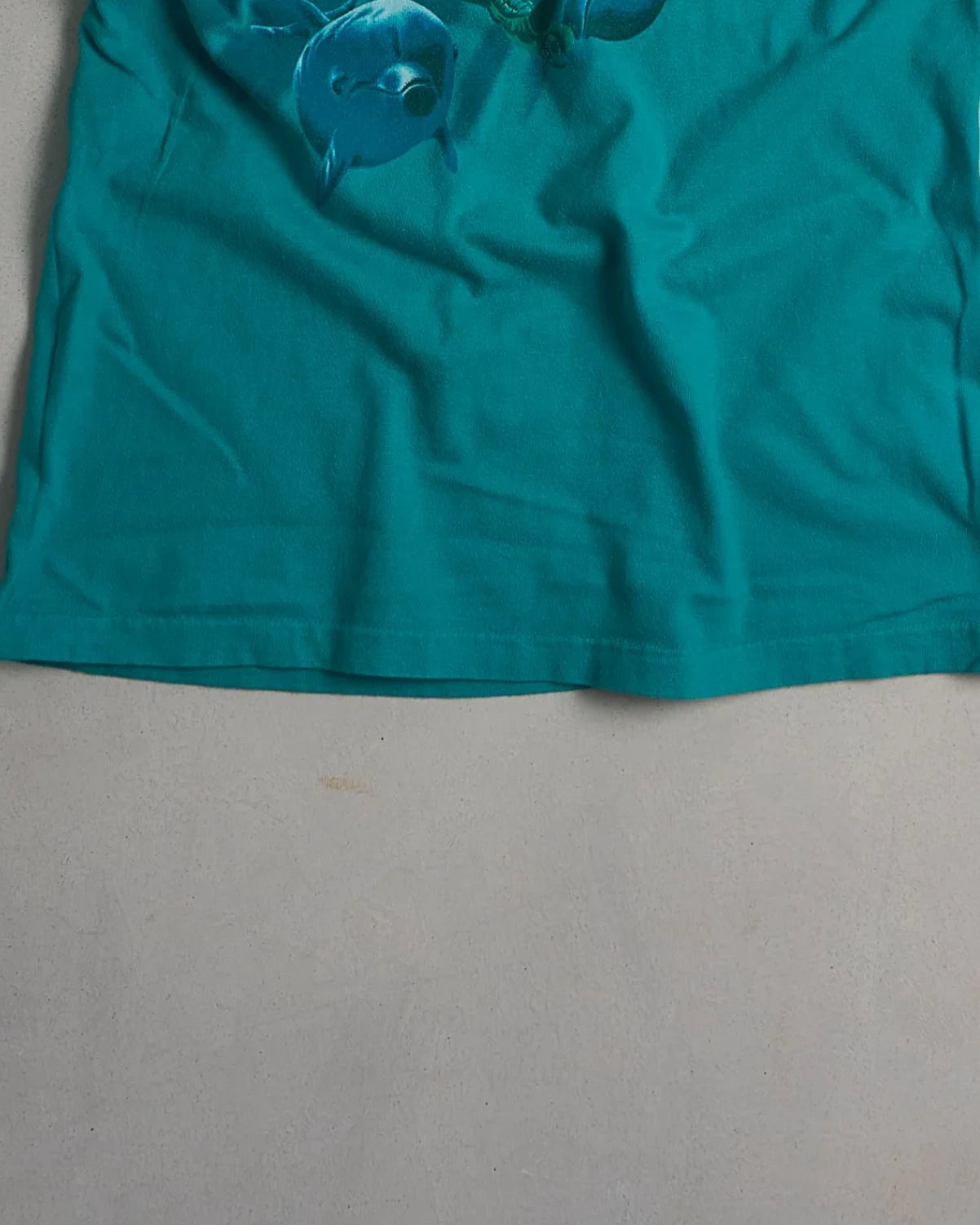 Vintage Dolphin Single Stitch T-Shirt Bottom