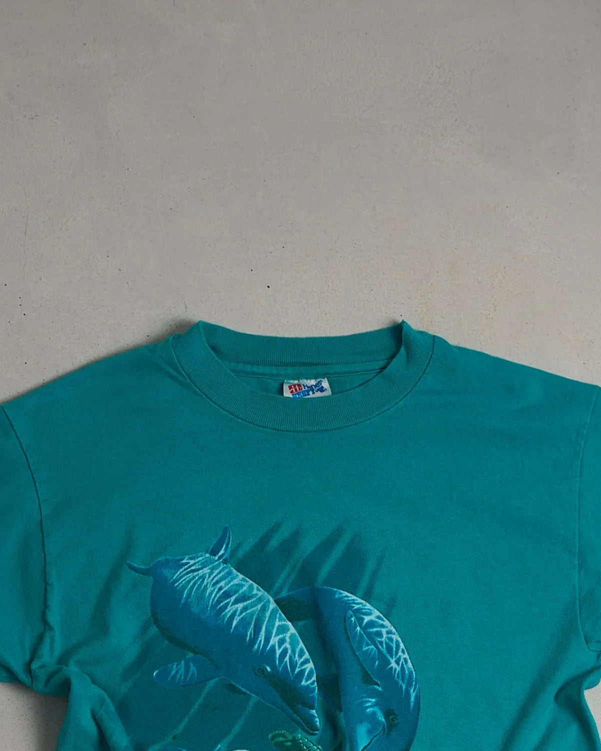 Vintage Dolphin Single Stitch T-Shirt Top
