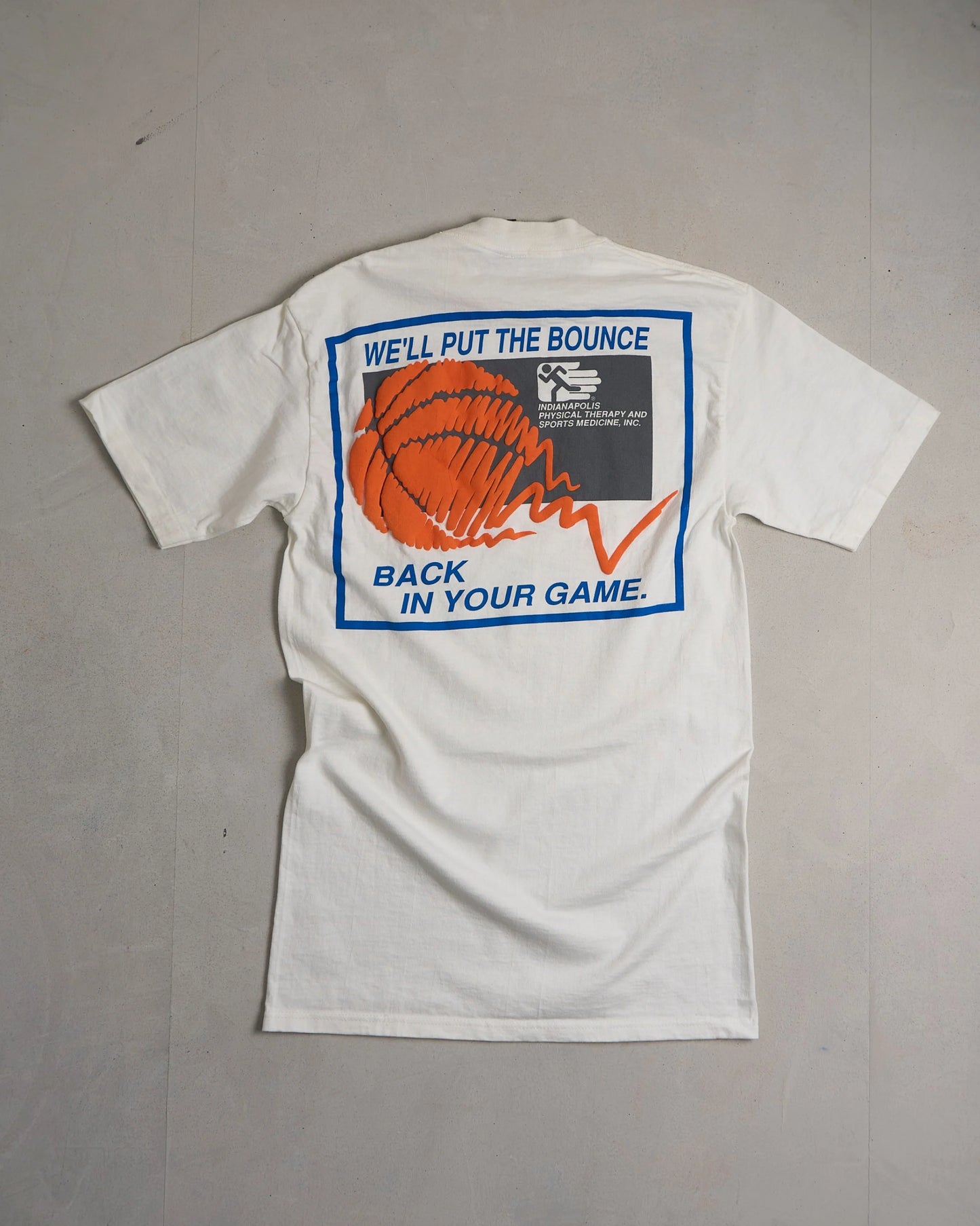 Vintage Indianapolis Basketball Single Stitch T-Shirt