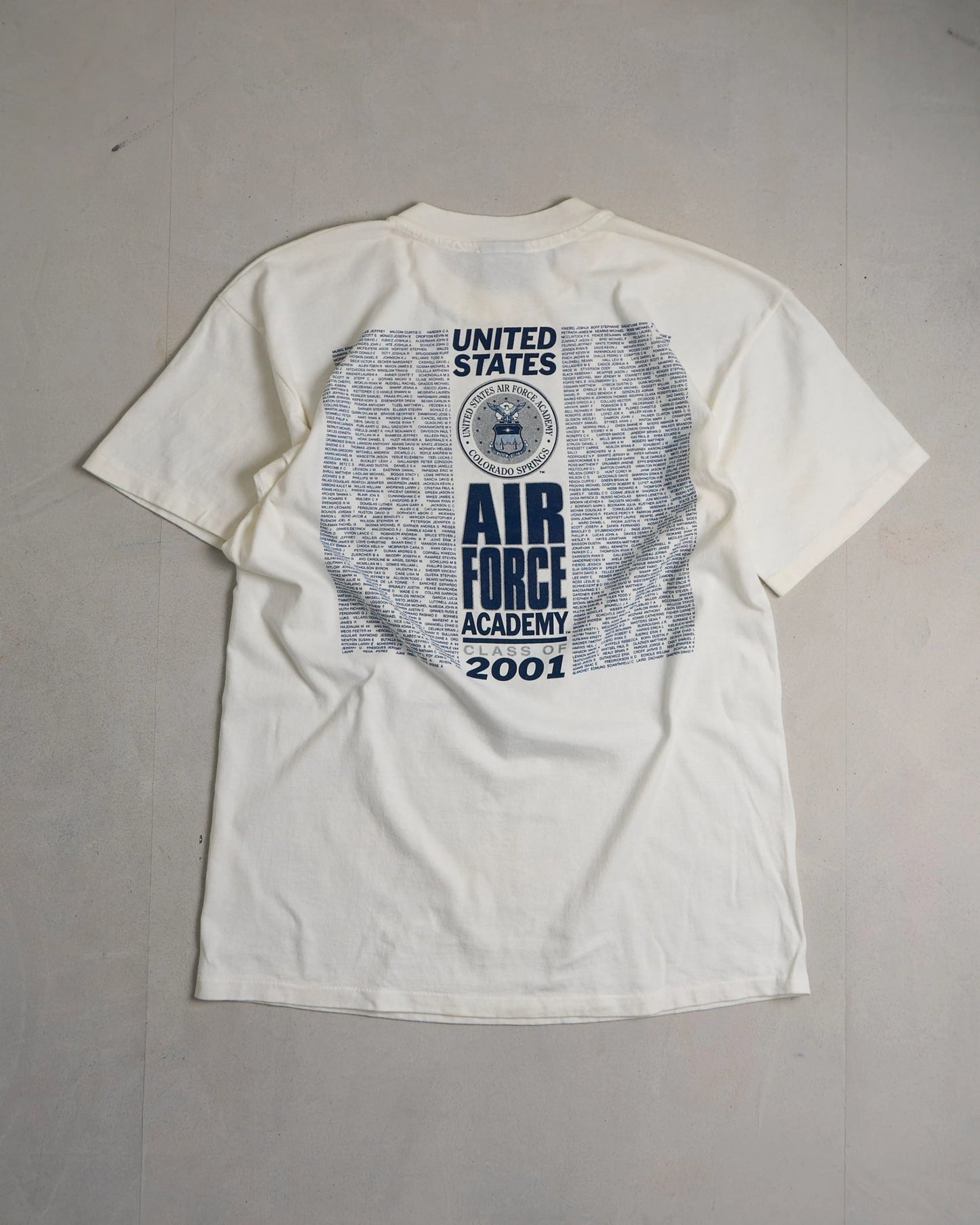 Air Force Academy 2001 Single Stitch T-Shirt