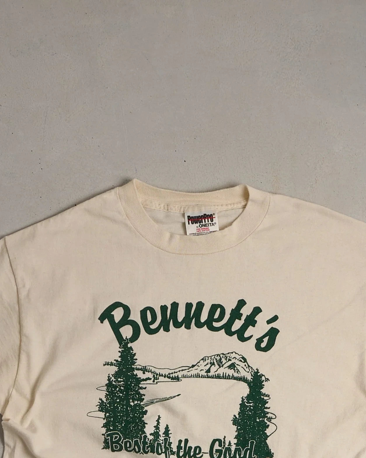 Vintage Bennett's Graphic Single Stitch T-Shirt Top