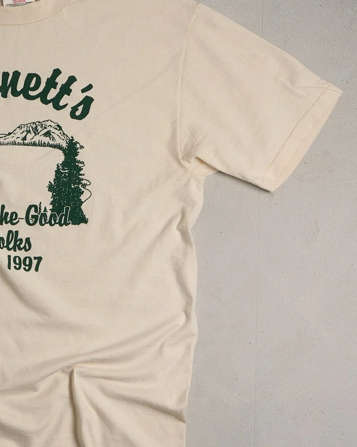 Vintage Bennett's Graphic Single Stitch T-Shirt Right