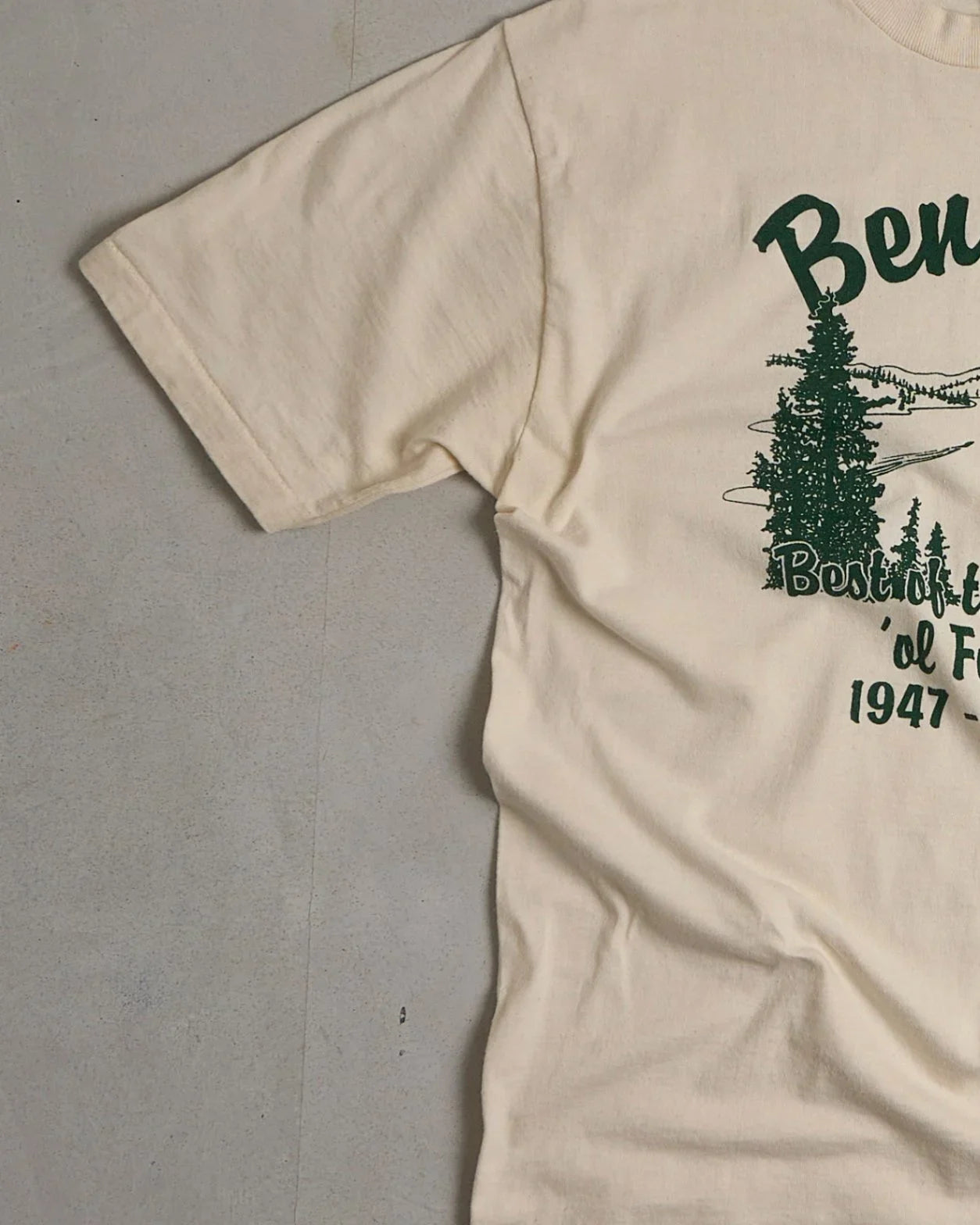 Vintage Bennett's Graphic Single Stitch T-Shirt Left