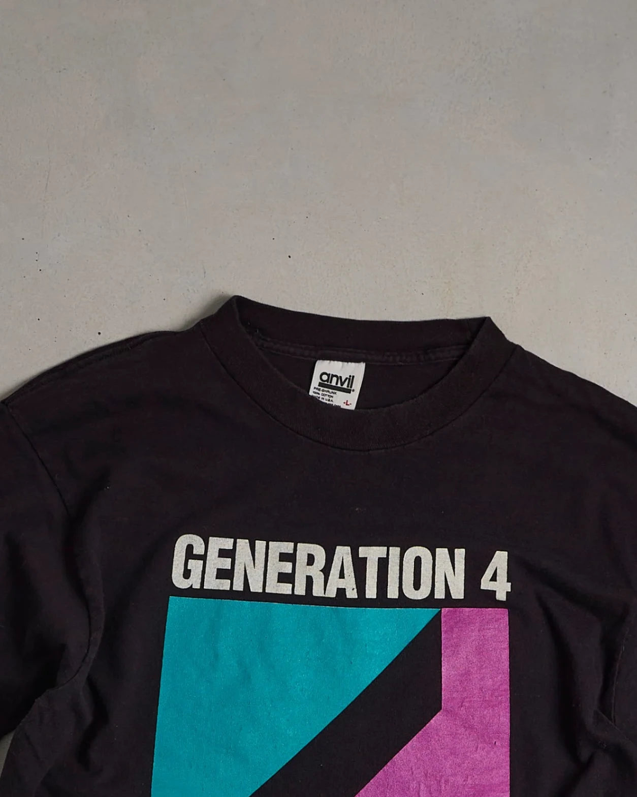 Generation 4 Graphic Single Stitch T-Shirt Top