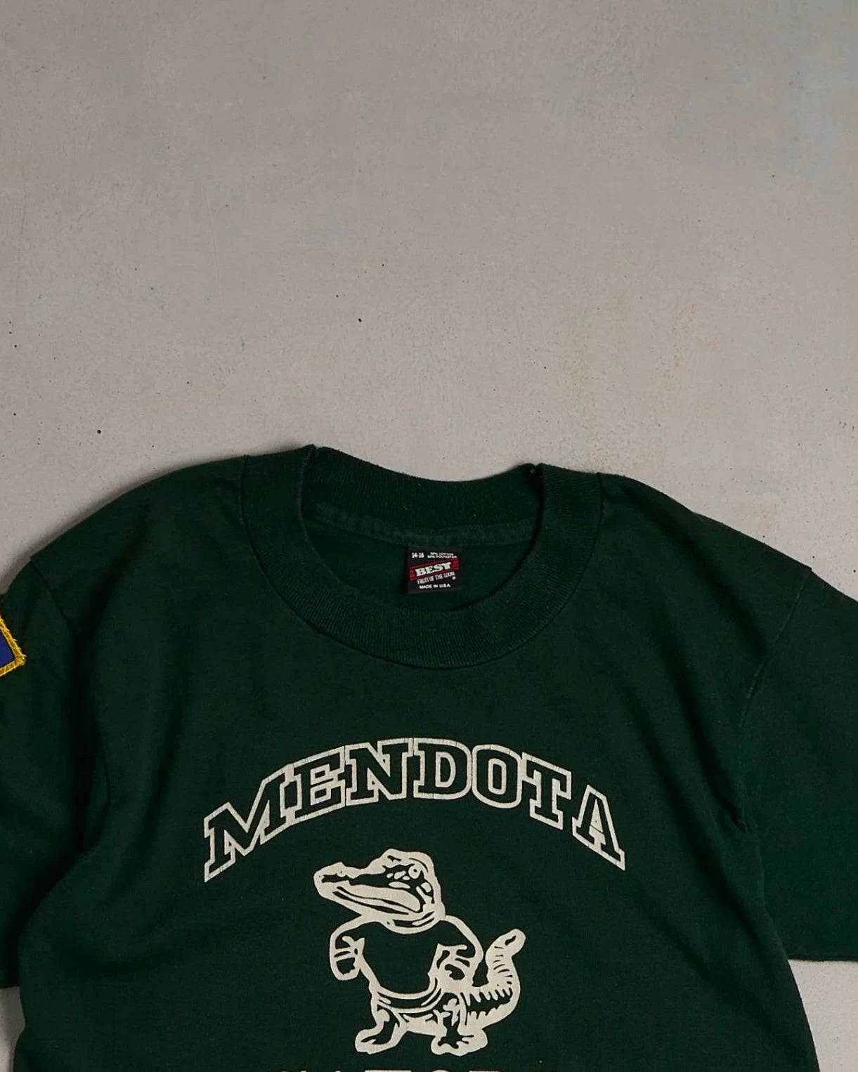 Vintage Mendota Gators Single Stitch T-Shirt Top