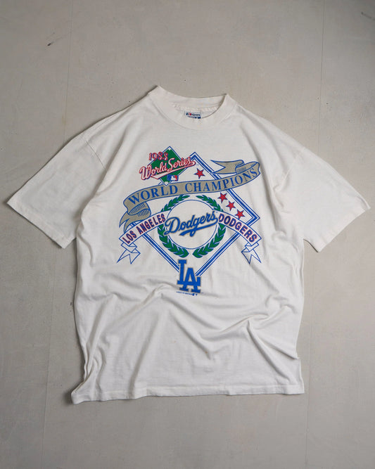 1988 Los Angeles Dodgers World Champions Single Stitch T-Shirt