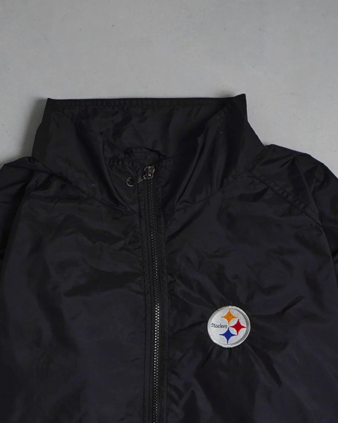 Vintage Logo Athletic Pittsburgh Steelers Jacket Top