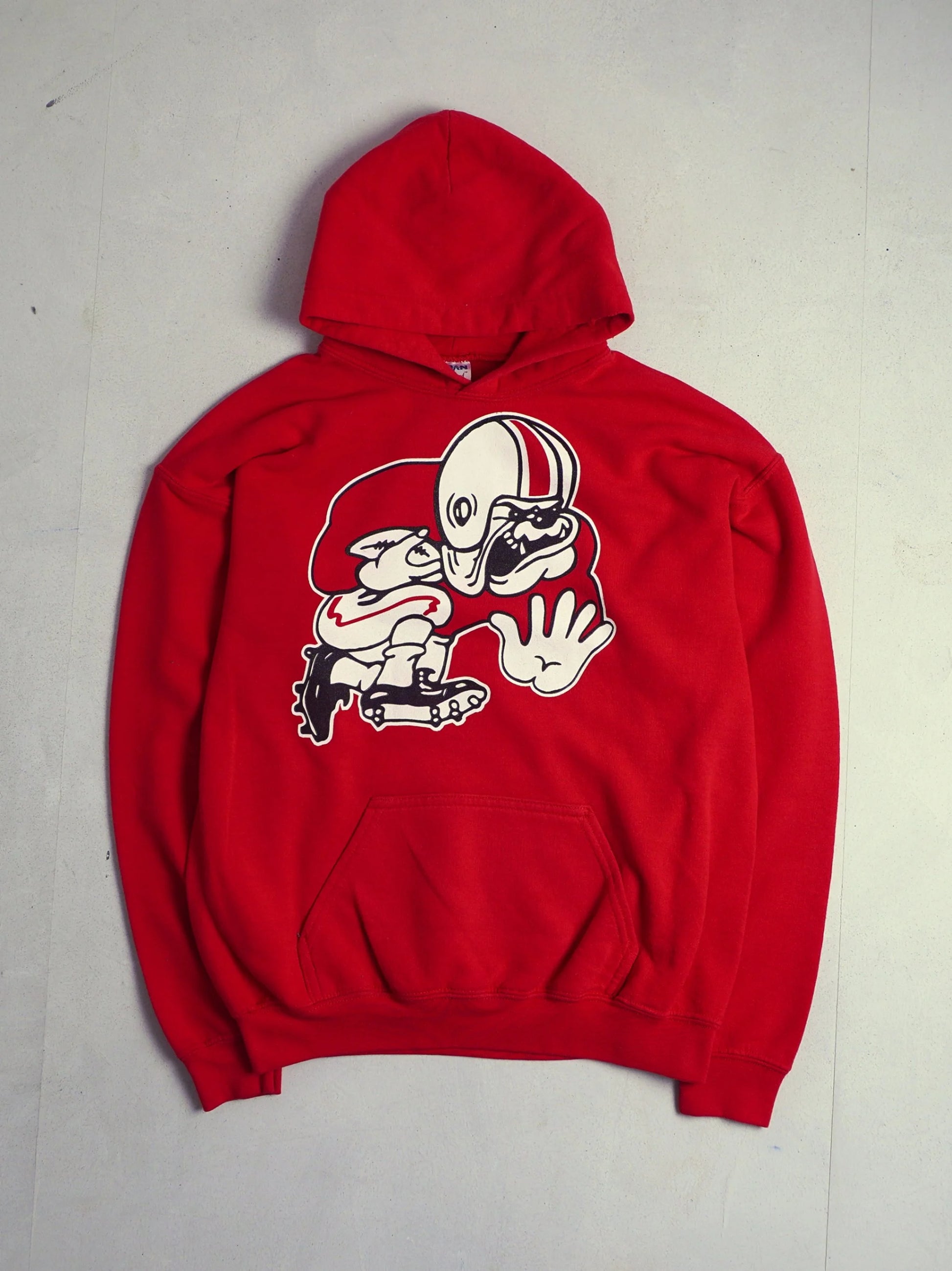 Vintage Football Cartoon Hoodie